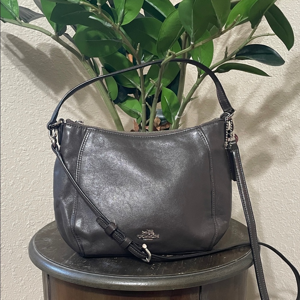 Coach Dark Chocolate Brown Shoulder Bag